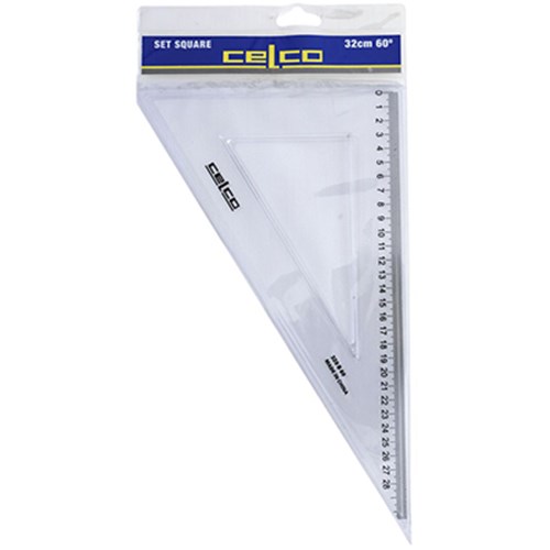 Set Square Celco 32cm 60 Degree